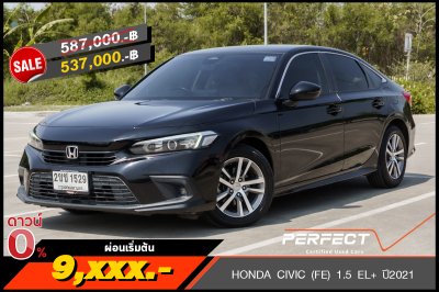 HONDA CIVIC (FE) 1.5 EL+ ปี2021 (2ขช1529)