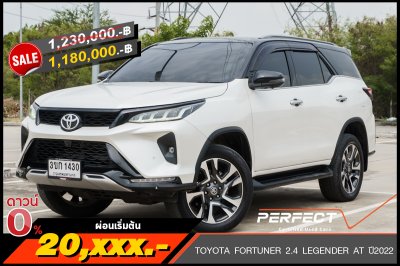 TOYOTA FORTUNER 2.4 LEGENDER AT ปี2022 (3ขก1430)