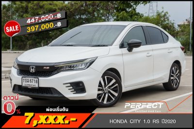 HONDA CITY 1.0 RS ปี2020 (1ขฆ6718)