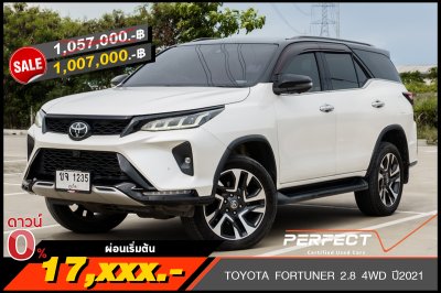TOYOTA FORTUNER 2.8 4WD ปี2021 (ขจ1235)