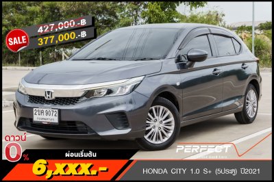 HONDA CITY 1.0 S+ (5ประตู) ปี2021 (2ขด9072)