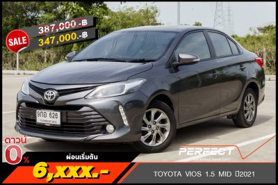 TOYOTA VIOS 1.5 MID ปี2021 (9กอ626)
