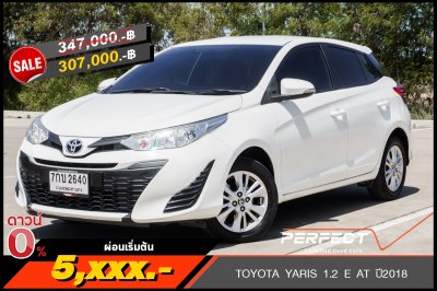 TOYOTA YARIS 1.2 E AT ปี2018 (7กบ2640)