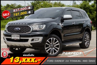 FORD EVEREST 2.0 TITANIUM+ 4WD ปี2022 (4ขย5988)