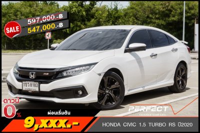 HONDA CIVIC 1.5 TURBO RS ปี2020 (1ขว8183)