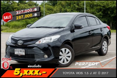 TOYOTA VIOS 1.5 J AT ปี 2017 (6กฎ9636)