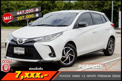 TOYOTA YARIS 1.2 SPORT PREMIUM AT ปี 2020 (1ขท5856)