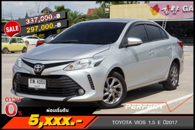 TOYOTA VIOS 1.5 E ปี2017 (กพ4350)