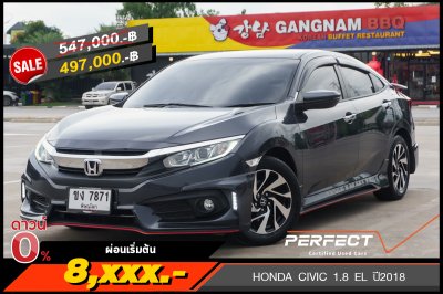 HONDA CIVIC 1.8 EL AT ปี 2019 (ขง7871)