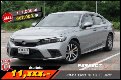 HONDA CIVIC FE 1.5 EL ปี2021 (9กผ774)
