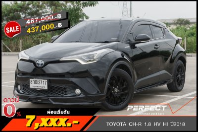 TOYOTA CH-R 1.8 HV HI ปี2018 (8กฒ2717)