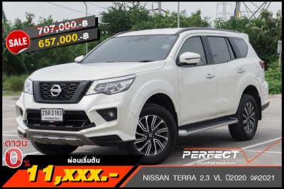 NISSAN TERRA 2.3 VL ปี2020 จด2021 (2ขด2163)