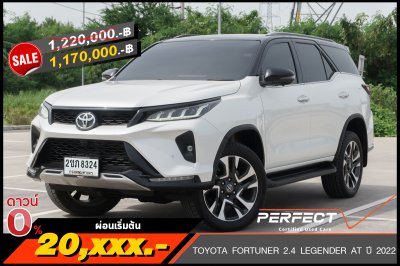TOYOTA FORTUNER 2.4 LEGENDER ปี2022 (2ขภ8324)