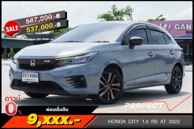 HONDA CITY 1.0 RS AT 2022 (3ขร6980)