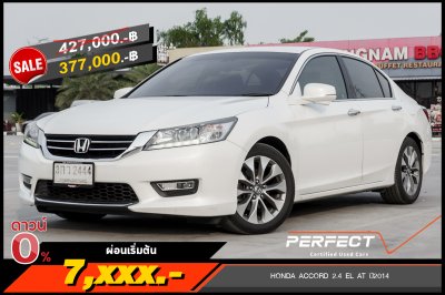 HONDA ACCORD 2.4 EL AT ปี2014 (6ขฌ5562)