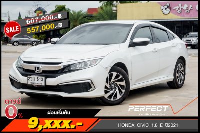 HONDA CIVIC 1.8 E ปี2021 (2ขฌ613)