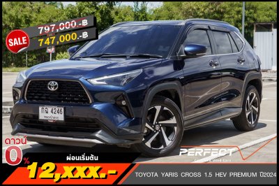 TOYOTA YARIS CROSS 1.5 HEV PREMIUM ปี2024 (กฉ4246)