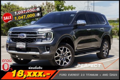 FORD EVEREST 2.0 TITANIUM + 4WD ปี2023 (4ขข1785)