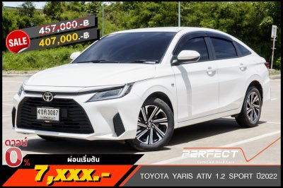TOYOTA YARIS ATIV 1.2 SPORT AT ปี 2022 (4ขค3087)