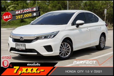 HONDA CITY 1.0 V AT ปี 2021 (2ขข7510)