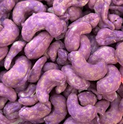 Taro milk cashew nut