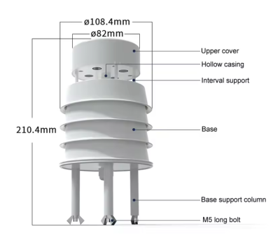 Ultrasonic anemometer