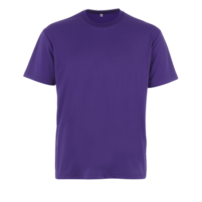 เสื้อกีฬา ผ้าไมโคร คอกลม แขนสั้น