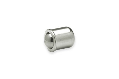 GN 614-NI Ball spring plungers Smooth body, stainless steel