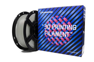 เส้นพลาสติก - Flashforge PLA Standard Filament 1.75mm 1KG Spool - Transparent