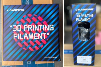 เส้นพลาสติก - Flashforge PLA Standard Filament 1.75mm 1KG Spool - Transparent