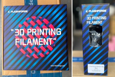 เส้นพลาสติก - Flashforge PLA Standard Filament 1.75mm 1KG Spool - Transparent เส้นพลาสติก - Flashforge PLA Standard Filament 1.75mm 1KG Spool - Transparent