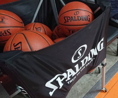 SPALDING BALL CART ตะกร้ารถเข็นใส่ลูกบาส