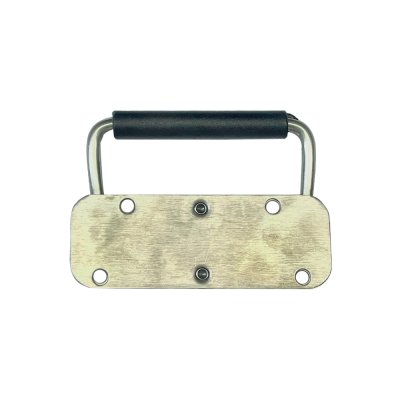 มือจับ มือจับสปริงเปลือย ขนาดกลาง ชุบสแตนเลส อุปกรณ์แร็ค หูยกแร็ค หูยก มือจับกล่อง  หูยกกล่อง