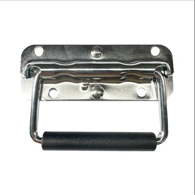 มือจับ มือจับสปริงเปลือย ขนาดเล็ก(เล็ก) ชุบโครเมียม อุปกรณ์แร็ค หูยก หูแร็ค หูกล่อง มือจับแร็ค อุปกรณ์กล่อง มือจับแร็ค