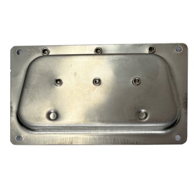 มือจับฝังเล็กสแตนเลส อุปกรณ์แร็ค มือจับแร็ค ทำแร็ค ประกอบแร็ค ประกอบตู้แร็ค