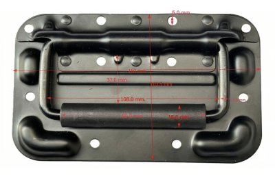 มือจับเบ้าลอยชุบดำ