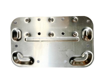 stainless outer handle