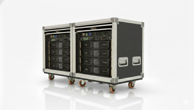 แร็ค 10 ยู ลึก 21 นิ้ว ฝาเสียบบน