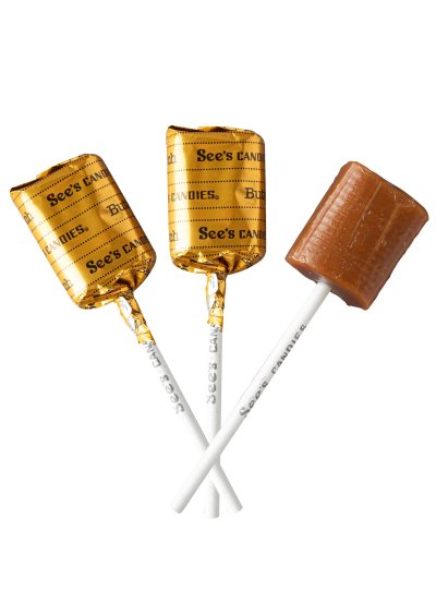 Butterscotch Lollypops – 1 pc.