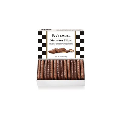 Molasses Chips 4 oz.
