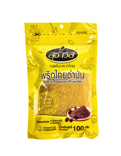 พริกไทยดำป่น 100 กรัม