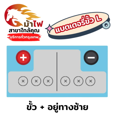 FB S-46B24L - แบตกึ่งแห้ง