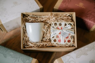 Bamboo Gift Set with Tea Mug