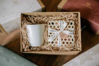 Bamboo Gift Set with Tea Mug