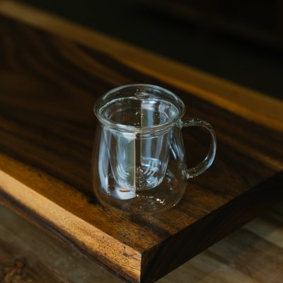 Glass tea mug