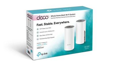 TPLINK DECO E 4 AC1200 Mesh System (2 pack)