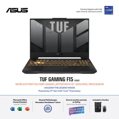 Asus TUF Gaming F15 FX507VV4-I946K6G-O   i9-13900H   RTX4060   RAM 16GB   SSD 512GB