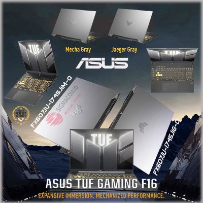 Asus TUF Gaming F16 FX607JU-I745J1G-O   i7-13650HX   RTX 4050   RAM 16GB   SSD 512GB