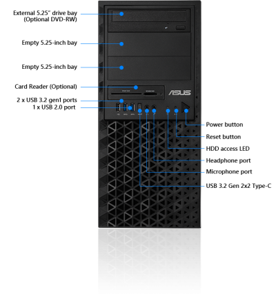 Asus Workstation Pro E500 G7