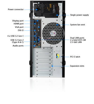 Asus Workstation Pro E500 G7